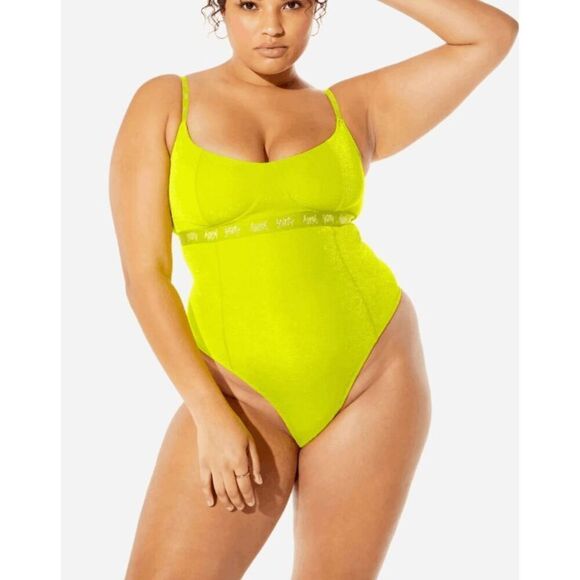 Fabletics Yitty Shaping Demi Cup Thong Bodysuit - Picture 2 of 5